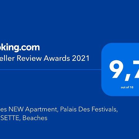 Cannes New Apartment, Palais Des Festivals, Croisette, Beaches Екстериор снимка